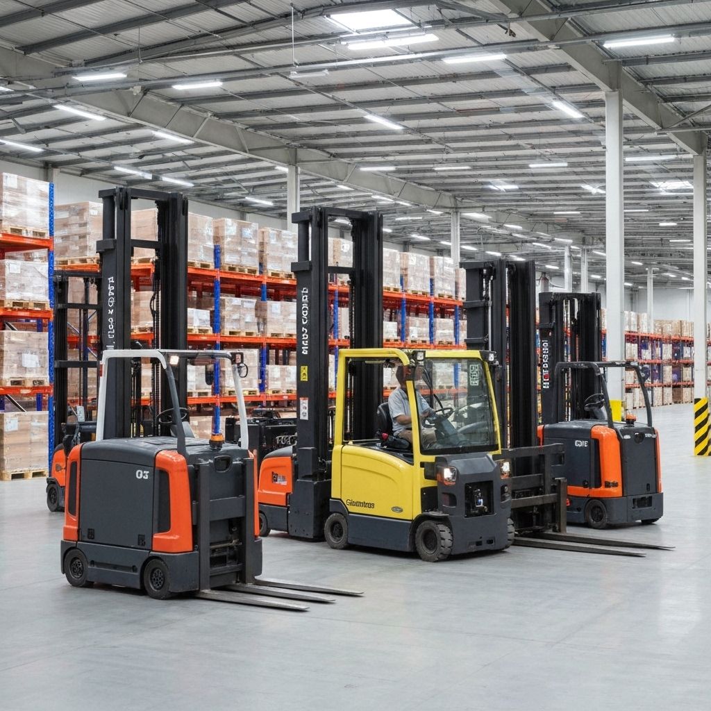 Industrial truck fleet